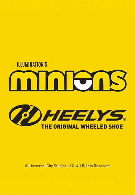 Minions Heelys roller shoes