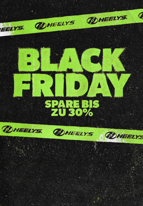 Heelys Black Friday Sale. Bis zu 30 % Rabatt auf ausgewählte Artikel. 