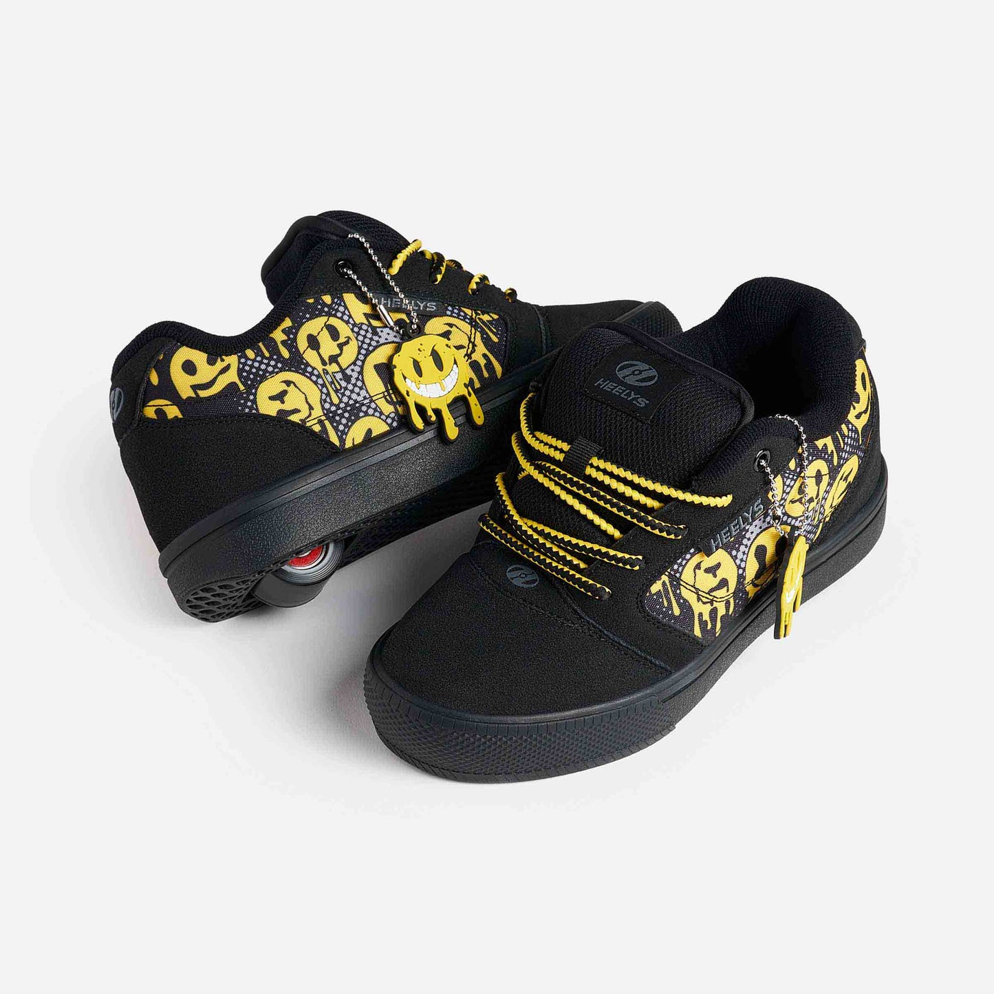 Heelys | Pro 25 Adults | Novelty Black/Yellow/Grey