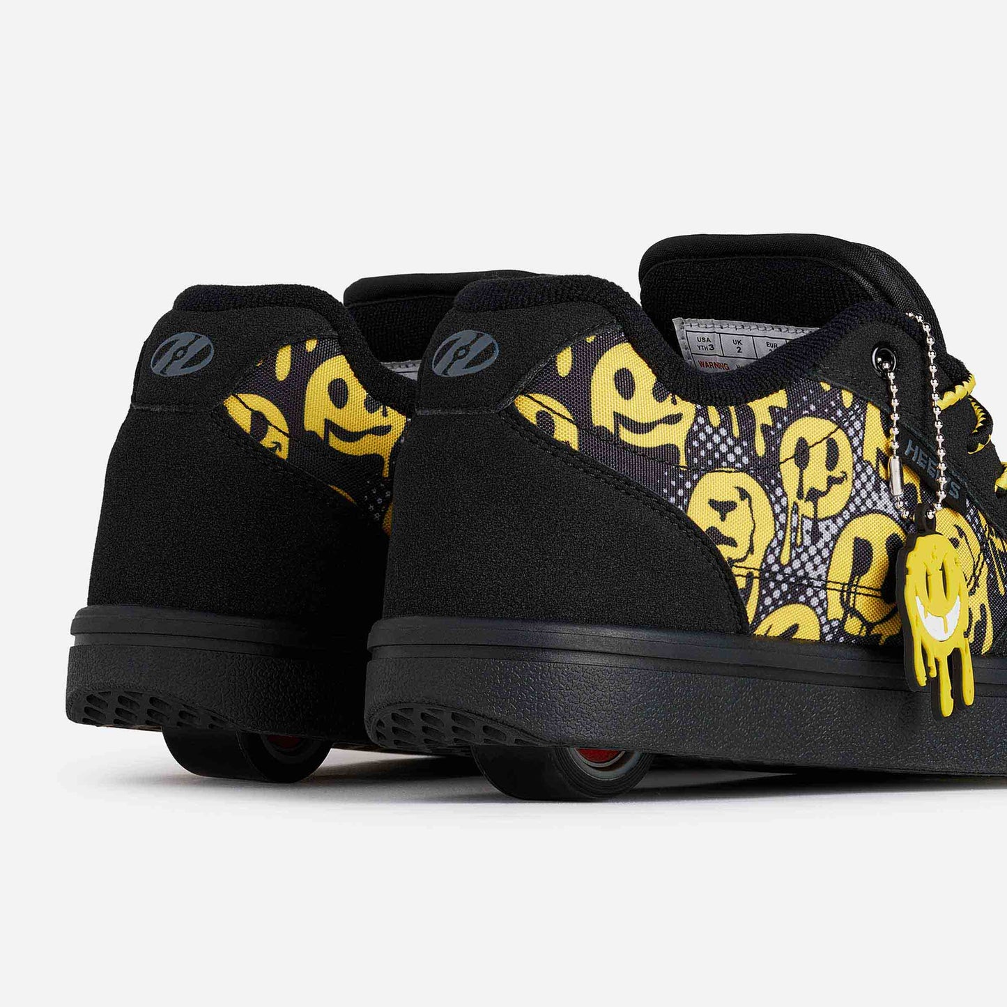 Heelys | Pro 25 Adults | Novelty Black/Yellow/Grey