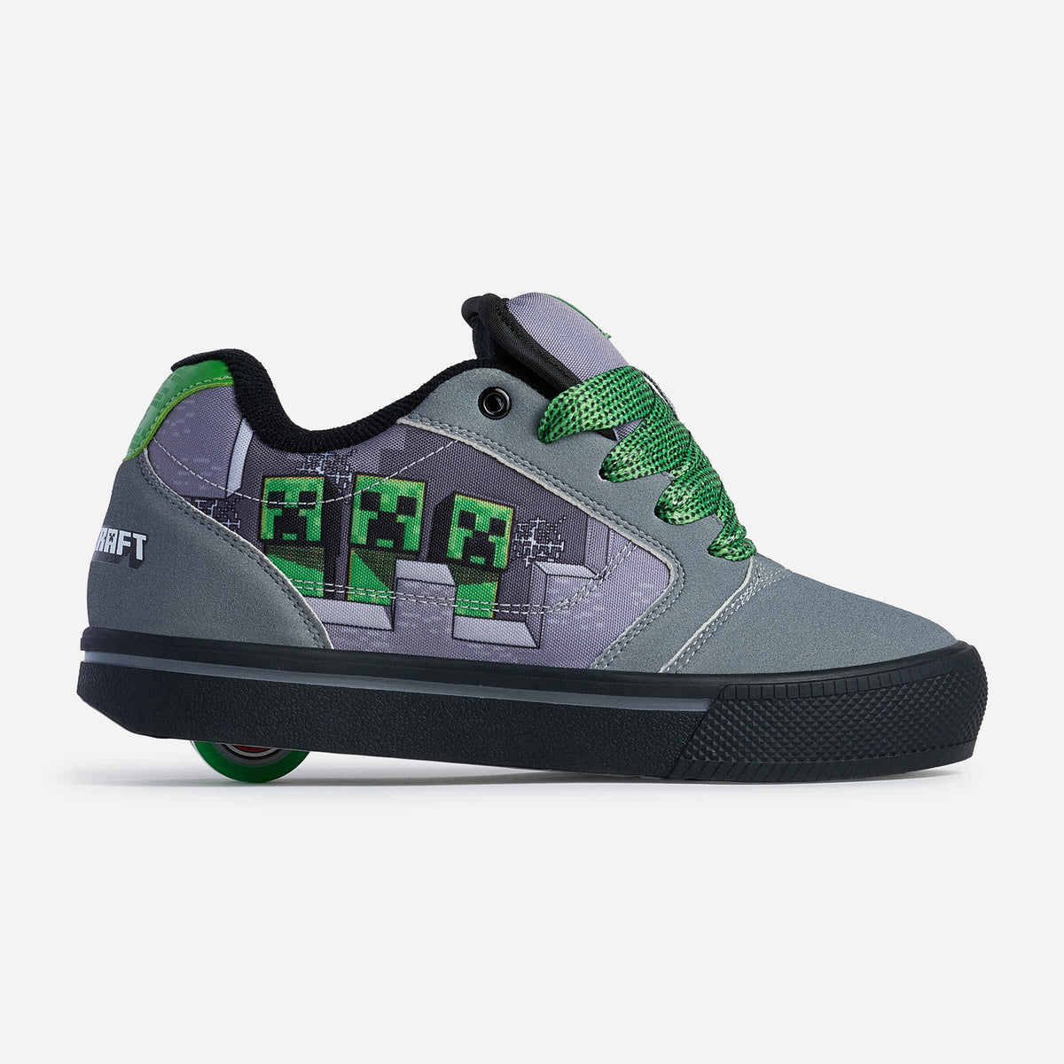 Heelys | Pro 25 Prints x Minecraft Adults - Grey/Green/Black