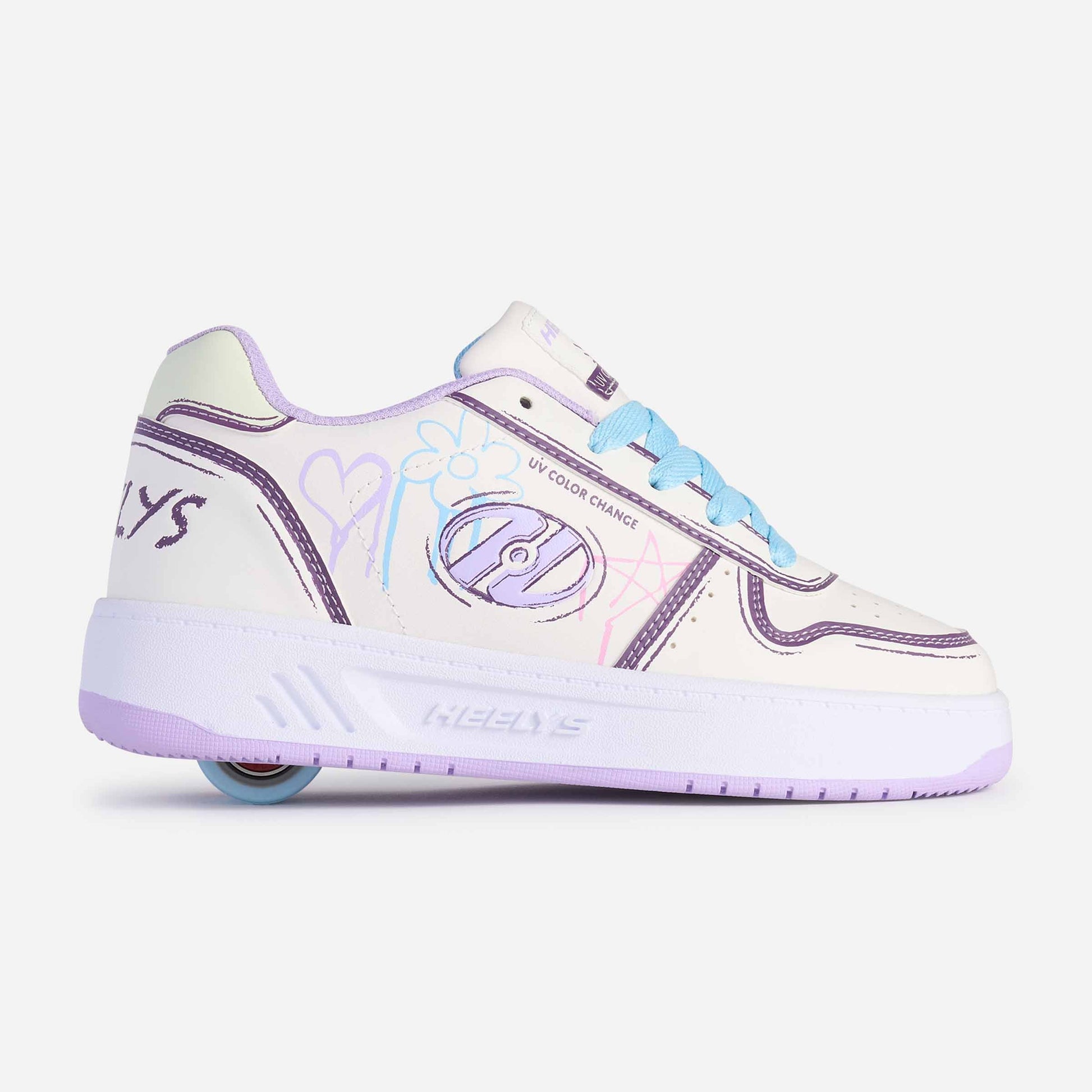 Heelys | Kama Cc - White/Lilac/Blue