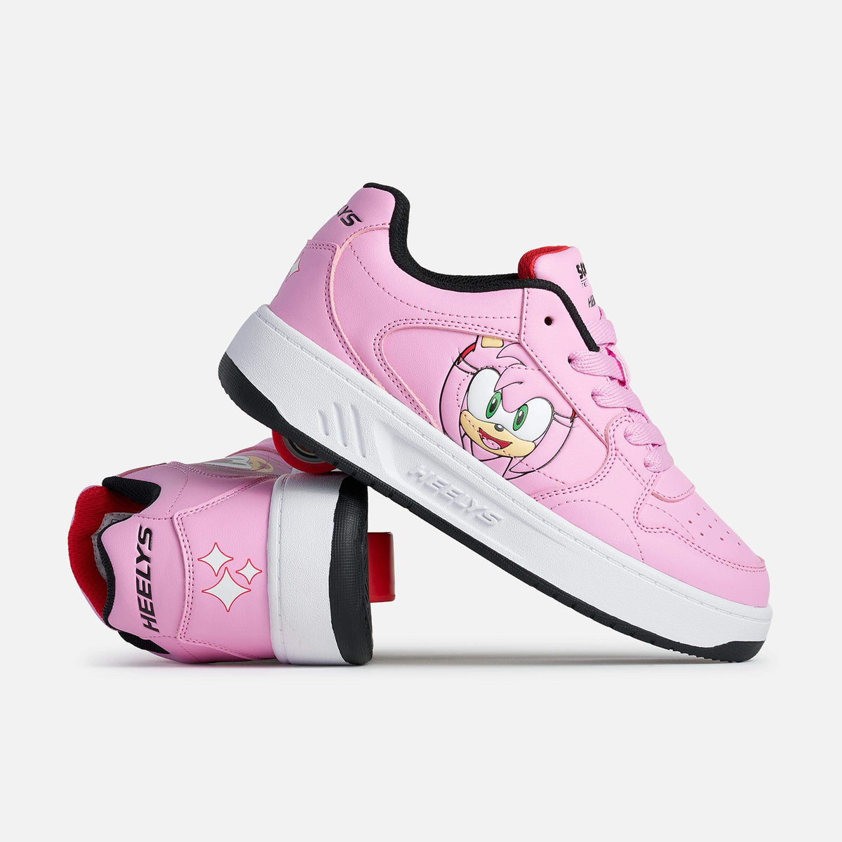 Heelys | Gio x Sonic Adults - Rose Pink/Black/Energy Red