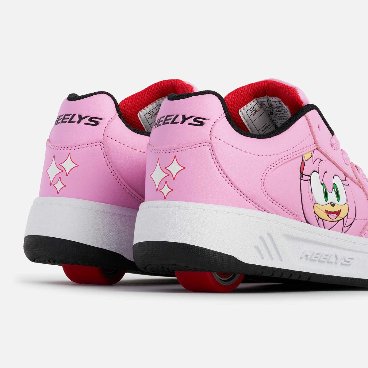 Heelys | Gio x Sonic Adults - Rose Pink/Black/Energy Red