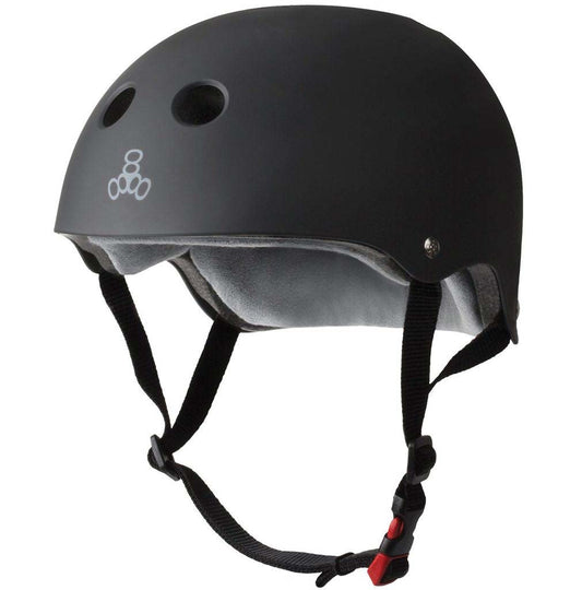Heelys |Certified Sweatsaver Triple Eight Helmet - Black