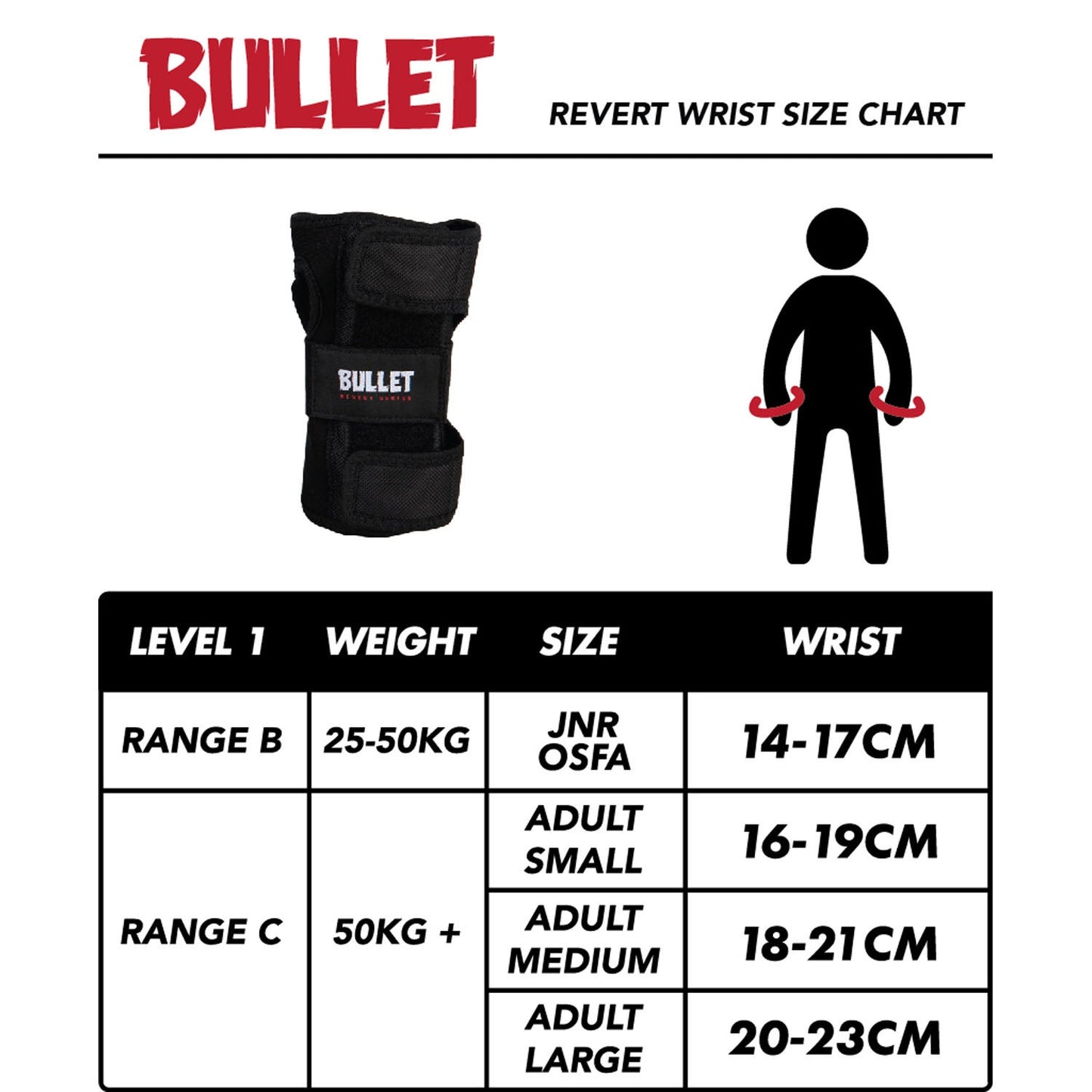 Bullet Revert Junior Handgelenkschützer